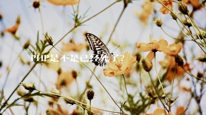 PHP是不是已经死了？